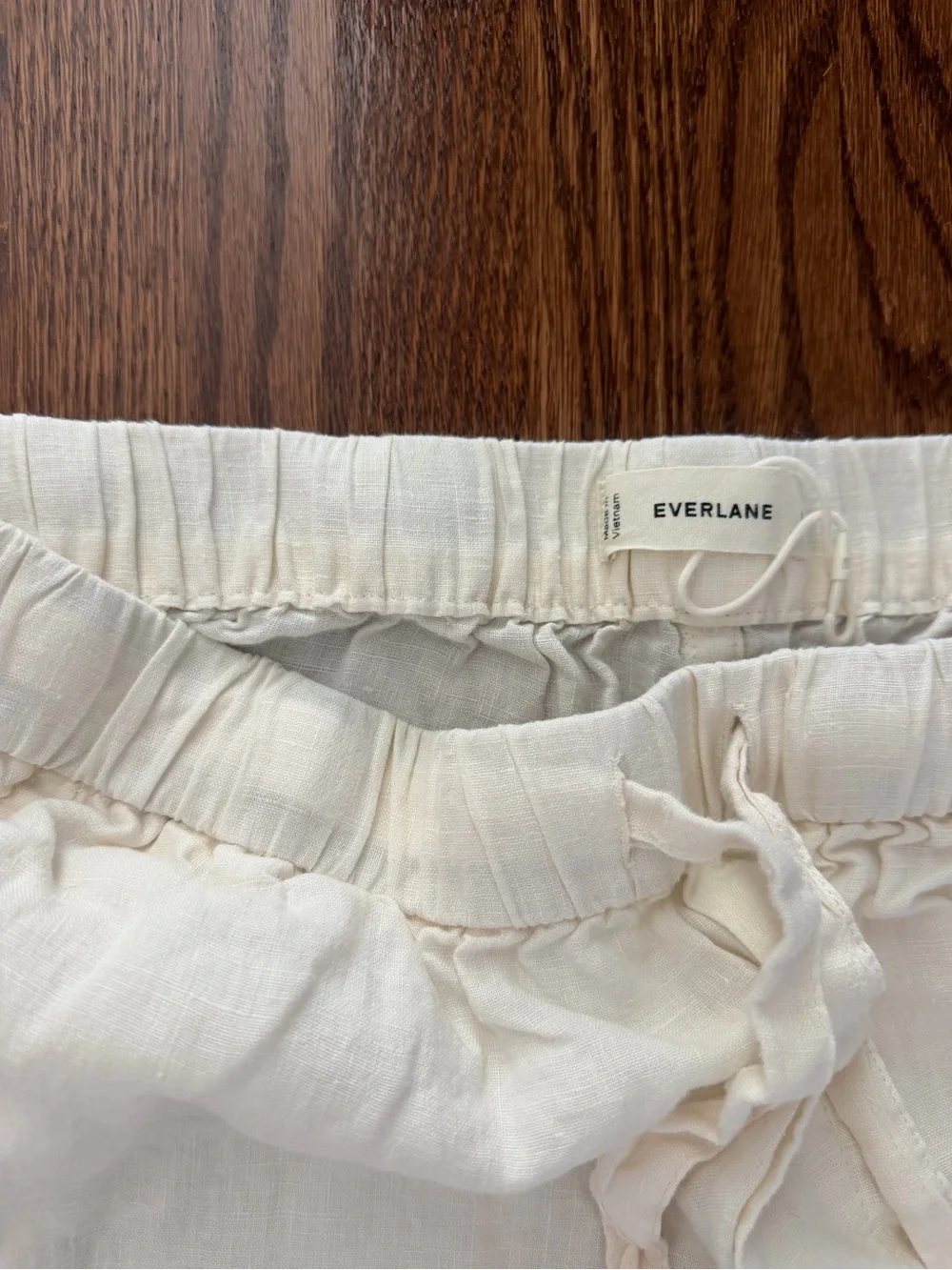 Everlane The Linen Pull-On Barrel Pant